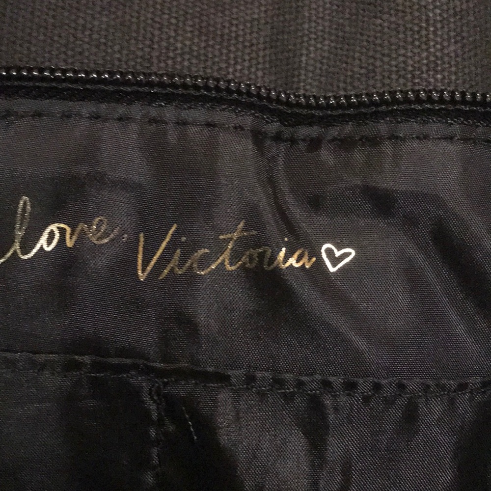 NWT Victoria’s Secret Tote rosegold/pink/black💕💐 - Picture 5 of 6